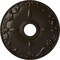 Ekena Millwork Kent Ceiling Medallion (Fits Canopies up to 5"), 18"OD x 3 1/2"ID x 1 1/4"P, Stone Hearth CM18KESHF - alternate 1